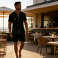 👔 50% RABATT! 🌞 Modernes Stehkragen-Hemd – Atmungsaktives Herren Kurzarmhemd im Relaxed Fit Für Einen Lässigen & Stilvollen Look 👕