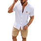 👔 LIMITIERTES ANGEBOT: 50% RABATT! ☀️ Herren-Henley-Hemd kurze Ärmel, Knopfleiste, einfarbig, Regular Fit, lässig, atmungsaktiv, bequem für den Sommer; Herrenbekleidung große Größen – Atmungsaktiv, Lockere Passform & Vielseitig ✨