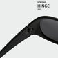 Polarisierte Damen-Sonnenbrille mit Strassverzierungen