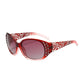 Polarisierte Damen-Sonnenbrille mit Strassverzierungen