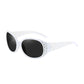 Polarisierte Damen-Sonnenbrille mit Strassverzierungen