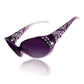 Polarisierte Damen-Sonnenbrille mit Strassverzierungen