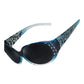 Polarisierte Damen-Sonnenbrille mit Strassverzierungen