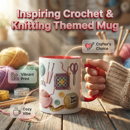 💎 LETZTER TAG: 57% AUF DIE „YARN LOVE“-TASSE! 💎 Perfektes Geschenk für Bastelfreunde – Spülmaschinenfest ✨