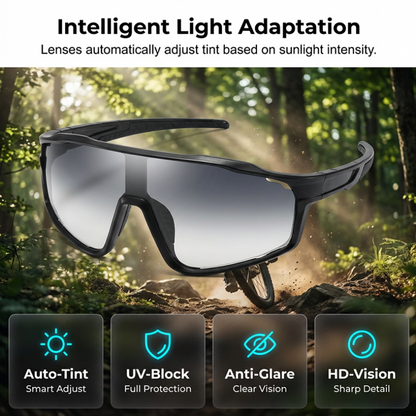 Photochrome Outdoor-Sportbrillen