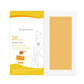 Beeswax Hair Removal Patch(40pieces)