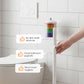 Einweg-Toilettenbürstensystem mit Halterung
