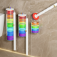 Einweg-Toilettenbürstensystem mit Halterung