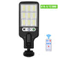 💎 50 % RABATT! 💎 1500-W-LED-Solarbeleuchtungssystem: superhell, kabellos und wetterfest, mit Bewegungssensor + Fernbedienung (IP65) ☀️💡