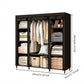 Einfach zu montierender Kleiderschrank aus Vliesstoff