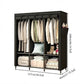 Einfach zu montierender Kleiderschrank aus Vliesstoff