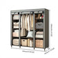Einfach zu montierender Kleiderschrank aus Vliesstoff