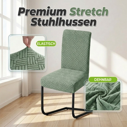 🎁 50 % RABATT🎁Stretch-Stuhlbezug mit Jacquard-Muster