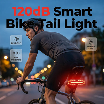🏽Fahrrad-Rücklicht mit akustischem Signal