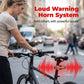 🏽Fahrrad-Rücklicht mit akustischem Signal