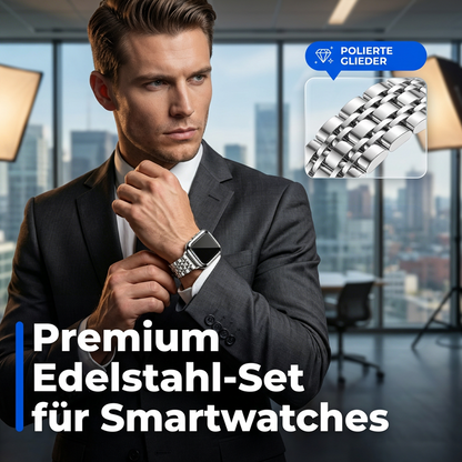 Armband- und Gehäuse-Set aus Edelstahl