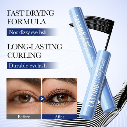 ✨2 zum Preis von 1✨24h langhaltende wasserfeste Mascara – Schnelltrocknend für gekräuselte, verlängerte Wimpern ohne Klumpen