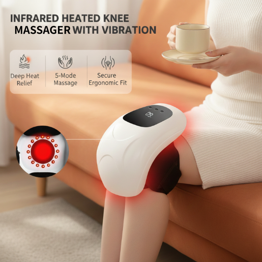 Infrarot-Knie-Massagegerät mit Wärmefunktion und Vibration