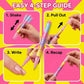 🖌️ Sonderpreis am letzten Tag ＄19,98 ! 🔥Mehr kaufen, mehr sparen🎁Nail-Art-Marker-Set mit 12 Farben