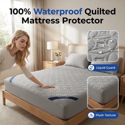 Gesteppter, wasserdichter Matratzenschoner