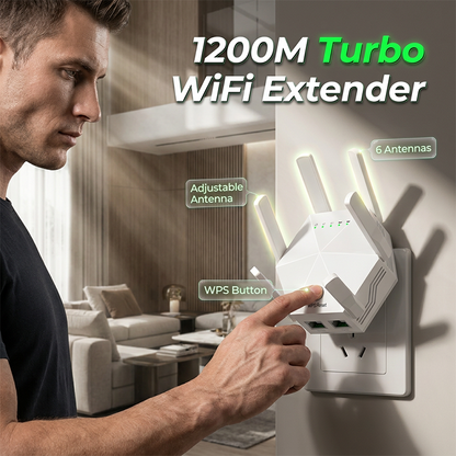 ⏰Letzter Tag – 49 % Rabatt💥Leistungsstarker WLAN-Repeater für eine flächendeckende Versorgung im ganzen Haus