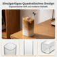⏰Letzter Tag – 49 % Rabatt💥 Minimalistisches, Transparentes Und Quadratisches Trinkglas