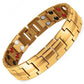 Herren-Retro-Armband mit doppelreihigen Magneten