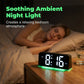 LED-Digitalwecker mit Umgebungslicht