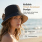 🏖️ Sommer-Sale 60% Rabatt 🏝️👒 🎀Damen-Sonnenhut mit Schleife und breiter Krempe – faltbar, 360°-Schutz🎁