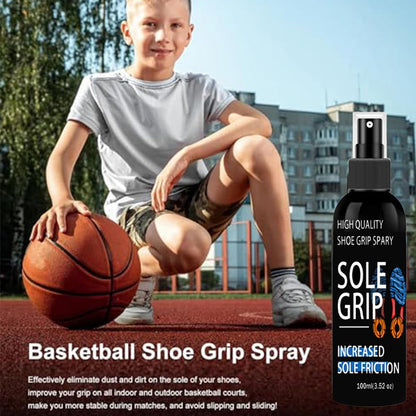 Spray zur Verbesserung der Griffigkeit von Sportschuhen
