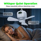 ⏰ Zeitlich begrenztes Angebot: 50 % Rabatt🌬️✨Wiederaufladbarer Deckenventilator mit LED-Beleuchtung