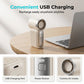 🌀Nur 13.99€ diesen Sommer!!!💨Mini-Handventilator mit LED-Anzeige –👍5-stufiger Turbo-Ventilator im Taschenformat.✨Über USB aufladbar, schnelle Kühlung für Reisen und beim Schminken. Das perfekte Geschenk. Tragbare Kühlung