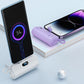 Tragbare Mini-Powerbank in Kapselform