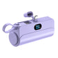 Tragbare Mini-Powerbank in Kapselform