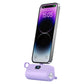 Tragbare Mini-Powerbank in Kapselform