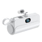 Tragbare Mini-Powerbank in Kapselform