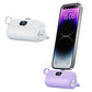Tragbare Mini-Powerbank in Kapselform