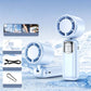 Neues 5-in-1-Kühlgerät 2026 – Handventilator mit Halbleiter-Kühlfunktion – Kühlplatte, 199 Windgeschwindigkeitsstufen, 5-in-1-Funktion und 72 Stunden Akkulaufzeit ❄️🌀