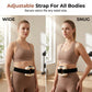 Tragbarer 2-in-1 Faszienring-Massager
