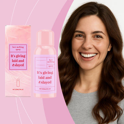 Perfekte, unsichtbare Perücke & Lace-Melt-Spray