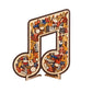 📢📢50 % Rabatt!!🥳💞 50K+ VERKAUFT! ⚡🧩Holzpuzzle in Form einer Musiknote