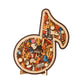 📢📢50 % Rabatt!!🥳💞 50K+ VERKAUFT! ⚡🧩Holzpuzzle in Form einer Musiknote
