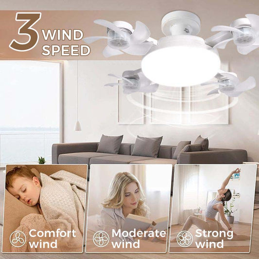 Deckenventilator mit LED-Licht und Fernbedienung