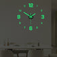 📢📢50 % Rabatt!!🥳💞 50K+ VERKAUFT! ⚡⏰3D-Wanduhr-Set aus selbstleuchtendem Acryl zur Selbstmontage