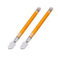 Professioneller Diamant-Glasschneider mit Griff aus Aluminiumlegierung und Rollenrad