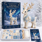 DIY-Patchwork-Set „Eisdrachen“ – „Arktischer Winterwächter“ – Nähset
