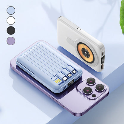 🎁Neuheiten 2026 – 50 % Rabatt💥Magnetische Powerbank mit Ständer und Kabel