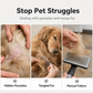 🐶⚡ Elektrischer Fellpflege-Kamm – 2-in-1, USB-C, sanft – loses Fell & Verfilzungen entfernt! ✨