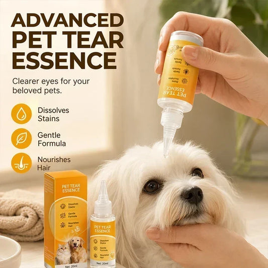 🐶 Jetzt 50 % sparen! ✨ Sanfte Augenpflege für Haustiere – Augenbereich reinigen & Fell pflegen 👀