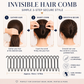 💇‍♀️✨ Flexibler Unsichtbar-Haarspangenkamm – unsichtbar, flexibel, rutschfest – für sofortigen, perfekten Halt! 🌟